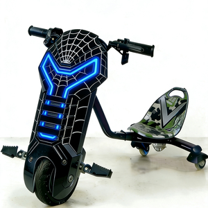 Patinete Eléctrico KD18 Crazy Continental para Niños, Triciclo con Ruedas de Equilibrio, Características de Derrape Inspiradas en General Electric - Product Image 4