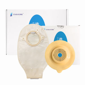 Barrera hidrocoloidal <span class=keywords><strong>para</strong></span> la piel, placa Base <span class=keywords><strong>convexa</strong></span> <span class=keywords><strong>para</strong></span> 2 bolsas de <span class=keywords><strong>colostomia</strong></span>, 45mm, 57mm, 70mm - Product Image 5
