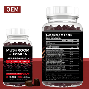 La memoria di messa a fuoco per adulti del produttore del cervello del Booster del cervello dell'oem migliora gli integratori di concentrazione caramella gommosa - Product Image 6