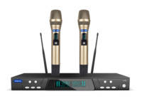 Système de microphone sans fil numérique portable à double canal VK5000 professionnel pour karaoké KTV, signal stable, capteur infrarouge