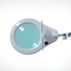 Dimbare LED-vergrotende inspectielamp met clip voor horlogereparatie, knutselen en werkplaats - Product Image 5