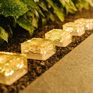 Luz LED IP65 con Forma de Cubo de Hielo, para Exteriores, Jardín, Césped, Escaleras, Decoración de Paisajes, Luz Ambiental Solar - Product Image 4
