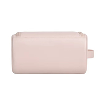 Sac de toilette suspendu pour femme en cuir PU tendance, grande capacité, pour maquillage et produits de beauté, avec crochet