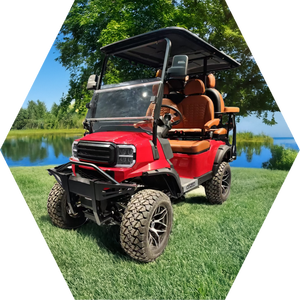 Prix usine 72V plomb-acide et Lithium rue juridique 4 sièges chariots de golf de chasse électriques - Product Image 2