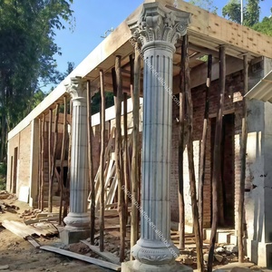 Nhiều kích cỡ vòng cổ điển dọc sọc xi măng bê tông khuôn mẫu đá Roman cột trụ cột - Product Image 6