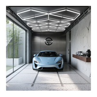 7000K Blanc Lumière DIY Assemblage Auto Showroom Diamant Forme Led Lumières pour Garage