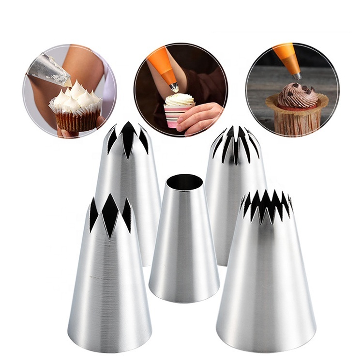 Factory Customized 5 Piece Stainless Steel