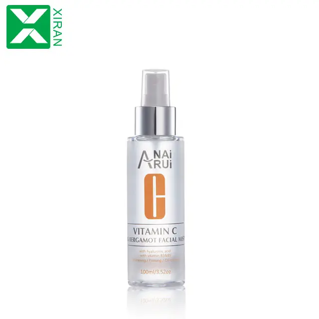 Private Label Natuurlijke Vitamine C Facial Toner Anti Aging Hydrating Gezicht Mist