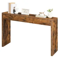 Table de console étroite pour hall d'entrée Table d'entrée élégante et peu encombrante avec un design moderne pour la décoration du salon et de l'entrée