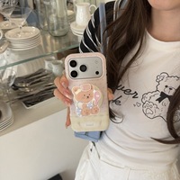 Coque de téléphone IMD à support magnétique pour iPhone 18 Pro, 18 Pro Max, 17, 17 Pro, 17 Pro Max, 16, 16 Pro Max, 15, 15 Pro, 15 Pro Max, 14 Pro Max, 14 Pro, 14, 13 – Coque personnalisable