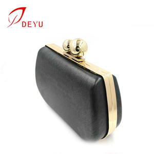 Vendita calda borse cornici bacio chiusura serratura pochette telaio borsa in metallo telaio per borse da sera - Product Image 5