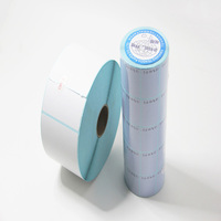 Écologique Privée Échantillon Gratuit papier thermique direct soluble congélateur alimentaire étiquettes