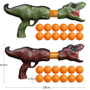 Pistola ad aria compressa per ragazzi con proiettili in schiuma EVA, 2 pezzi, con bersaglio da tiro in piedi - Product Image 1