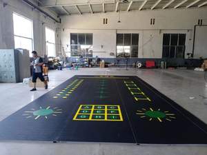 Lyqueen-esteras de gimnasia <span class=keywords><strong>taishan</strong></span>, esteras de lucha de 10x10 pies, esteras de esponja para gimnasia - Product Image 3