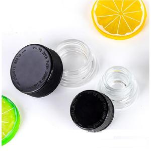 Bocaux en verre noir épais de 5 ml résistants aux UV avec couvercle à visser anti-enfants, mini-contenants cosmétiques hermétiques <span class=keywords><strong>pour</strong></span> baume à lèvres, huile, <span class=keywords><strong>cire</strong></span> - Product Image 4