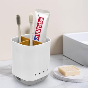 Support pour brosse à dents et dentifrice, espace de rangement réglable, boîte pour brosse à dents - Product Image 1