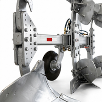 Charrue à socs profondes réversible série Pioneer à moteur diesel, avec double vérin hydraulique et roulement à billes pour un labourage stable du sol