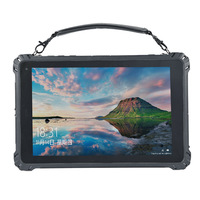 Tablette PC industrielle robuste Android 15 de 8 pouces avec lecteur NFC 2D QR, station de charge, lecteur RFID UHF et lecteur d'empreintes digitales