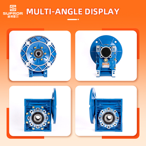 Supror OEM/ODM Aluminium Alloy <strong>Worm</strong> <strong>Gearbox</strong> RV30-150 Cast Iron <strong>Gearbox</strong> 12-Month Warranty ISO9001 CE Certified For Food Farm - Product Image 3