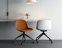 Chaises de bureau OMNI avec dossier ventilé, chaises ergonomiques pour salle d'attente, chaises de visiteur pour longues périodes de tenue assise