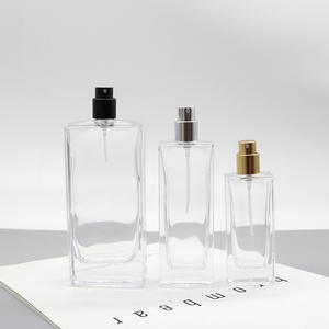 Flacon de parfum en verre pulvérisé à l'air comprimé de 50 ml, emballage de luxe personnalisé en gros avec étiquette adhésive - Product Image 5