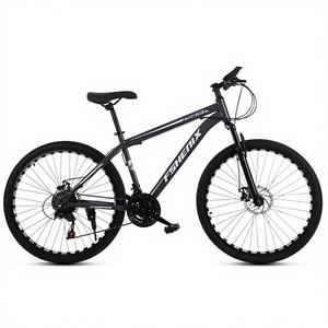 <span class=keywords><strong>Bicicleta</strong></span> de Montaña Económica para Adultos, 24/<span class=keywords><strong>26</strong></span> Pulgadas, 21 Velocidades, Frenos de Disco Dobles, Llanta de Aluminio, Pedales Ordinarios, Suspensión, <span class=keywords><strong>Bicicleta</strong></span> de Cross-Country - Product Image 1
