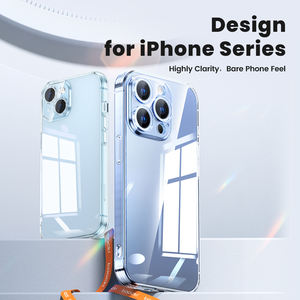 <span class=keywords><strong>Coque</strong></span> transparente anti-chute de qualité supérieure Toocki, sensation de téléphone nu, dissipation de la chaleur pour <span class=keywords><strong>iPhone</strong></span> 12 -15 Series, utilisation à domicile et au bureau - Product Image 5