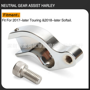ขายึดเกียร์ Ms Neutral สำหรับรถฮาร์เลย์ ทัวร์ริ่ง ปี 2017 ขึ้นไป และซอฟเทล ปี 2018 ขึ้นไป สีดำเคลือบไฟฟ้า - Product Image 4