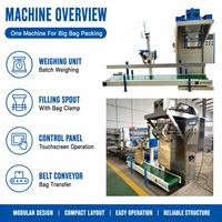 Machine d'emballage de céréales pour riz, blé, maïs, granulés d'aliments, sacs tissés en PP de 10, 25, 50 kg – Ligne complète d'équipement de pesage et d'ensachage