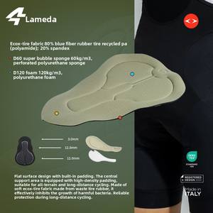 Pantaloncini da <span class=keywords><strong>Ciclismo</strong></span> Riflettenti da Donna Taglie Forti, Abbigliamento Ciclistico Senza Cuciture in Nylon, Personalizzabile con Nome della Squadra OEM - Product Image 6