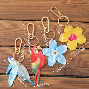 Gantungan kunci kustom musim romantis kerajinan tangan perayaan trendi pesona tas kartun gantungan kunci wanita unik - Product Image 3
