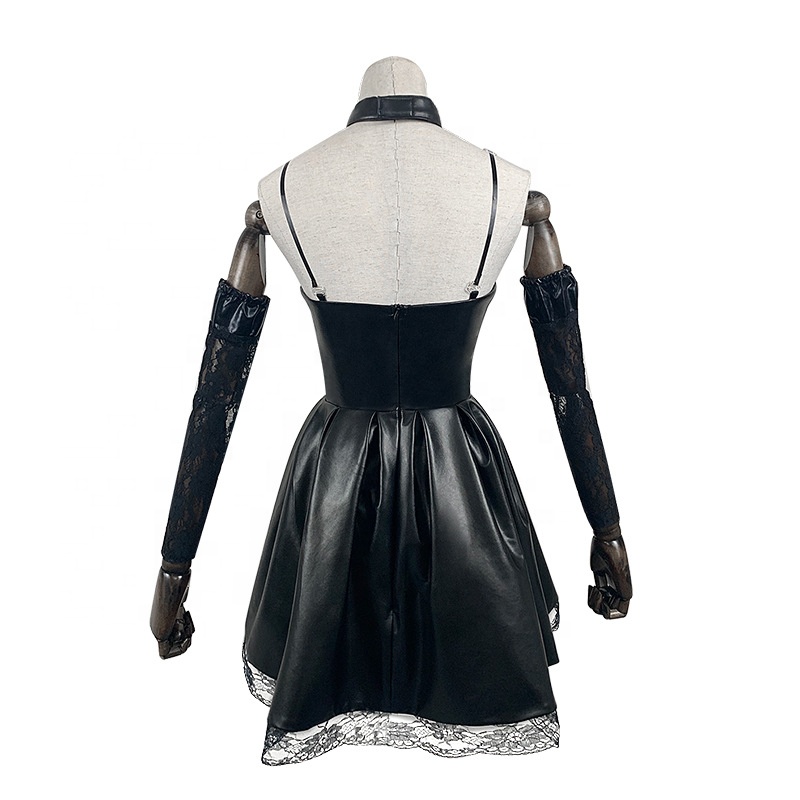 white christmas dresses Misa Amane Cosplay Costume Death Note Misa Outfit Japanese Anime Costumes, Misa Costume / M main image 0