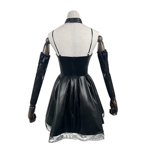 Vêtements classiques d'halloween, Costume de film, Note de mort, Cosplay <span class=keywords><strong>Misa</strong></span> <span class=keywords><strong>Amane</strong></span>, robe noire, Costumes de Cosplay - Product Image 5