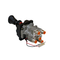 Vanne pneumatique-hydraulique avec fonction de commande PTO pour camions bennes – Vanne de commande pneumatique robuste pour systèmes de levage de camions bennes
