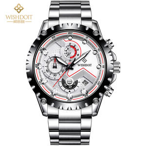 นาฬิกาข้อมือผู้ชาย <span class=keywords><strong>WISHDOIT</strong></span> หรูหรา นาฬิกากลางแจ้ง แบรนด์หรูชั้นนำ ผู้ชาย กันน้ำ เรืองแสง นาฬิกาอะนาล็อก โครโนกราฟ - Product Image 2