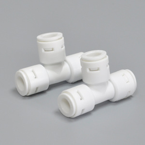 Conector en T de 3 Vías para Purificador de Agua, Conexión Rápida para Tubería de PE, para Máquina de Ósmosis Inversa, Filtro de Agua Pura - Product Image 2