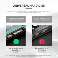Cable adaptador SATA a USB 3,0/2,0, SSD y HDD de 2,5 pulgadas, fuente de alimentación de transferencia externa de datos, soporte Plug & Play de alta calidad