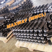 Chaîne de chenilles pour excavatrice amphibie (Swamp Buggy) MAXWAY MMCL en alliage de titane 40Cr de haute qualité, taille personnalisable, certifiée 1 an
