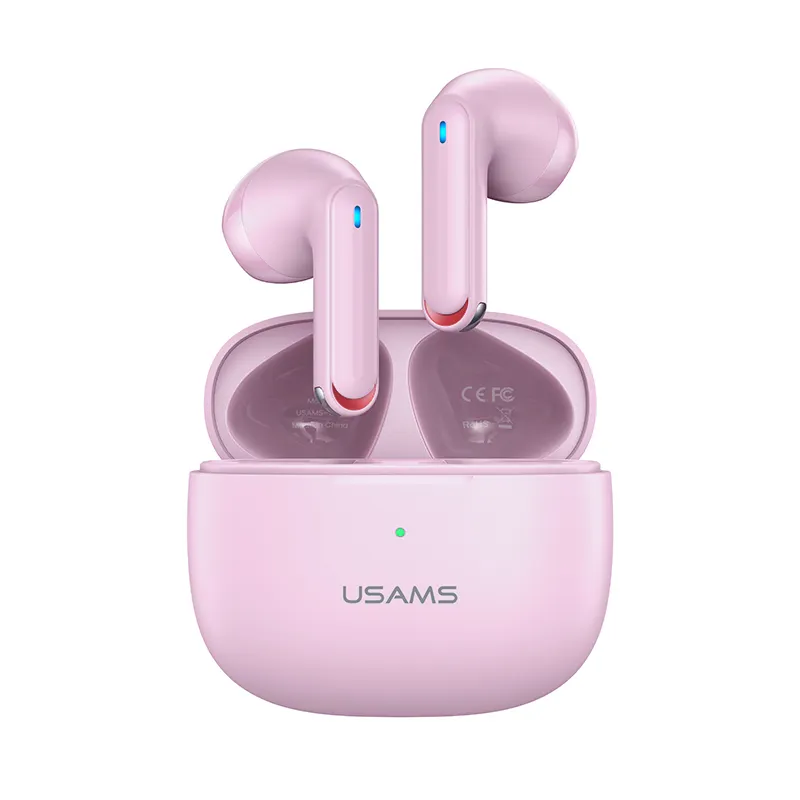 USAMS 2022 new OEM High Quality Earphone Headphones Handsfree BT5.2 gaming Wireless headset earbuds for Samsung iPhone