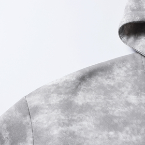 Logo personnalisé automne et hiver grande taille à capuche hommes décontracté personnalité mode pull corail polaire manteau hommes décontracté - Product Image 4