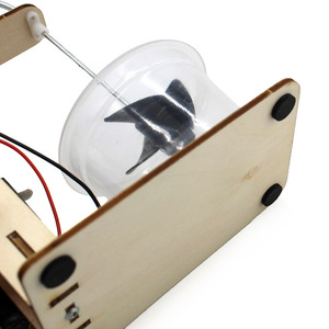 Kit de experimentos científicos, agitador de madera, juguete educativo DIY para niños de 7 a 9 años, modelo de forma geométrica con control manual - Product Image 3