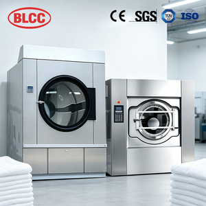 Equipo <span class=keywords><strong>de</strong></span> Lavado Completo BLCC <span class=keywords><strong>de</strong></span> 50 kg, Lavadora y Secadora Comercial Especial para Lavandería y Tintorería - Product Image 1