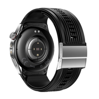 Montre connectée TKYUAN avec pompe à air, mesure de la pression artérielle, ECG, HRV, SOS, suivi de la forme physique et du sommeil, écran AMOLED, montre connectée sport