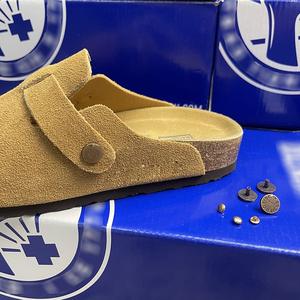 Women'<strong>s</strong> Closed-toe Flat <strong>Slipper</strong> slip on Comfortable Birken <strong>Men</strong> Suede Leather Causal Clogs and <strong>Mules</strong> Flat <strong>Slipper</strong> for Outdoor - Product Image 4