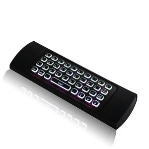 X402 Backlit <b>Mini</b> <b>Keyboard</b> 2.4ghz <b>Wireless</b> Air Mouse Usb Dongle Receiver Gyro Sensor Universal Remote Control for TvBox in Stock - Product Image 3