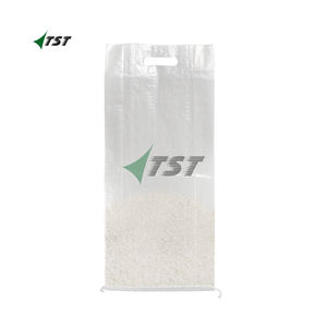 Vente en gros de sacs blancs en maille tissée en pp pour l'emballage de poivrons verts, de légumes et de fruits, grands sacs en plastique avec cordon de serrage et logo - Product Image 4