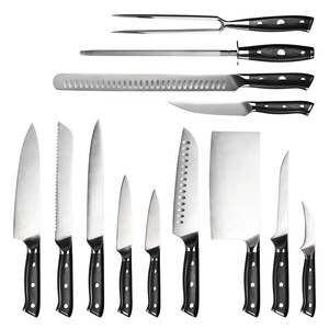 Ultra Sharp 7PCs Ham Slicer Cortar Carne Vegetal Hueso Cuchillo Juegos Para Restaurante - Product Image 3