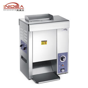 Mesin Pembuat Patty Hamburger Otomatis Komersial Baru, Pemanggang Roti Hot Dog Vertikal, Pemanggang Roti Hamburger, Baja Tahan Karat 304 - Product Image 1