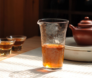 แก้วใสขนาดเล็ก250มล. ถ้วยชากังฟูกังฟูจีนเหยือกชาไห่ถ้วยชาเป็นธรรมพร้อมที่จับ - Product Image 4