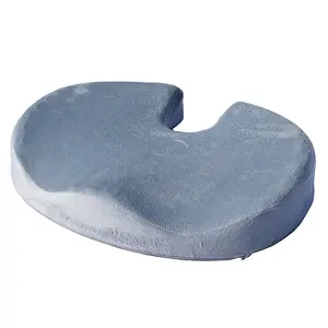 Luxury Seat Cushion Memory Foam Pillow For Hemorrhoids Cooling Gel High Resilience Foam For Long Sitting Office Home Workers